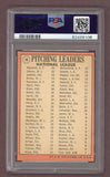 1969 Topps Baseball #010 N.L. Win Leaders Bob Gibson PSA 4 VG-EX 503250