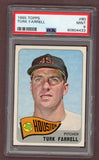 1965 Topps Baseball #080 Turk Farrell Astros PSA 9 MINT 503294