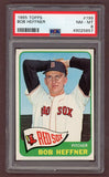 1965 Topps Baseball #199 Bob Heffner Red Sox PSA 8 NM/MT 503322