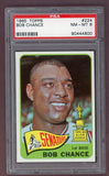 1965 Topps Baseball #224 Bob Chance Senators PSA 8 NM/MT 503347