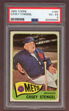 1965 Topps Baseball #187 Casey Stengel Mets PSA 4 VG-EX 503388