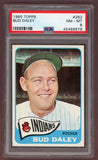 1965 Topps Baseball #262 Bud Daley Indians PSA 8 NM/MT 503431