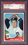 1965 Topps Baseball #288 Jack Hamilton Tigers PSA 8 NM/MT 503443