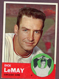 1963 Topps Baseball #459 Dick Lemay Cubs VG-EX 503468