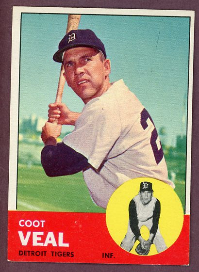 1963 Topps Baseball #573 Coot Veal Tigers VG-EX 503477