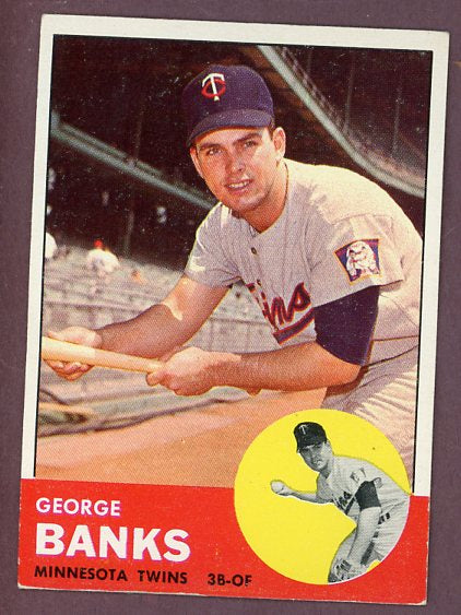 1963 Topps Baseball #564 George Banks Twins VG-EX 503486