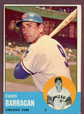 1963 Topps Baseball #557 Cuno Barragan Cubs VG-EX 503491