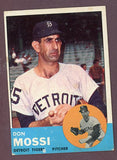 1963 Topps Baseball #530 Don Mossi Tigers VG-EX 503501