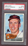 1965 Topps Baseball #150 Brooks Robinson Orioles PSA 8 NM/MT 503524