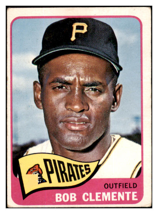 1965 Topps Baseball #160 Roberto Clemente Pirates VG-EX 503526