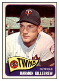 1965 Topps Baseball #400 Harmon Killebrew Twins EX-MT 503531