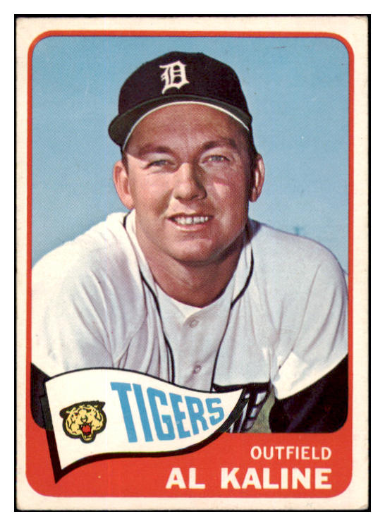 1965 Topps Baseball #130 Al Kaline Tigers EX 503533