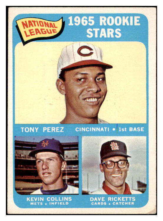 1965 Topps Baseball #581 Tony Perez Reds VG-EX 503539