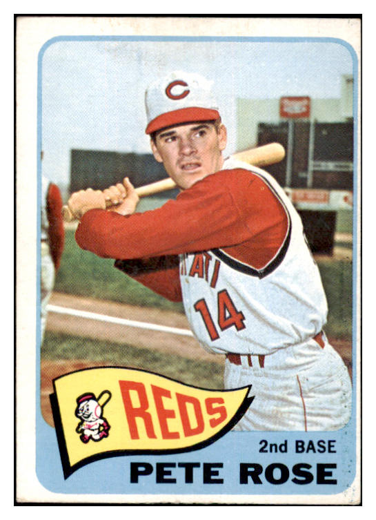 1965 Topps Baseball #207 Pete Rose Reds VG-EX 503540