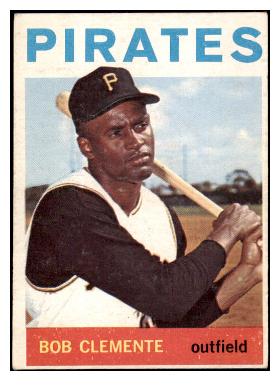 1964 Topps Baseball #440 Roberto Clemente Pirates VG-EX 503550