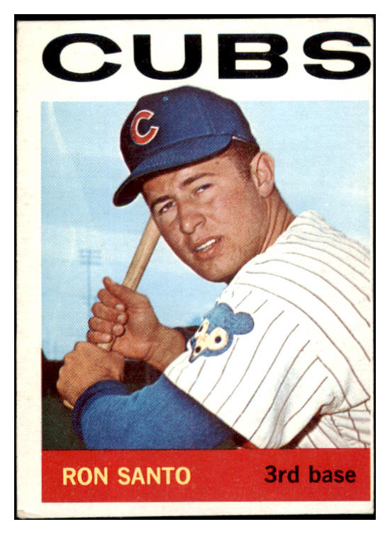 1964 Topps Baseball #375 Ron Santo Cubs VG-EX 503551