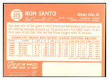 1964 Topps Baseball #375 Ron Santo Cubs VG-EX 503551