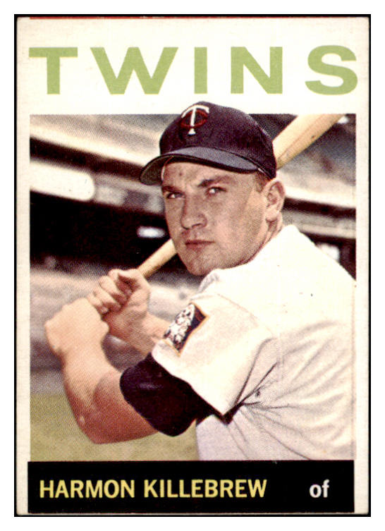 1964 Topps Baseball #177 Harmon Killebrew Twins VG-EX 503552