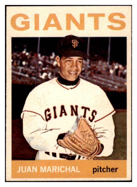 1964 Topps Baseball #280 Juan Marichal Giants EX 503555