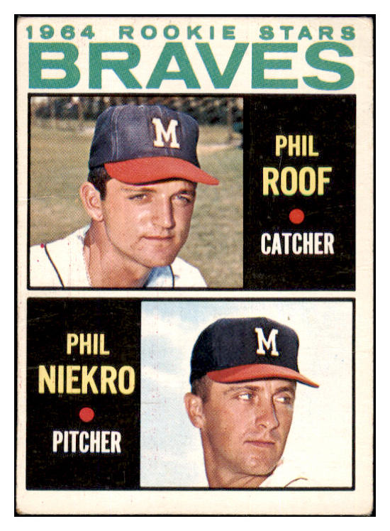 1964 Topps Baseball #541 Phil Niekro Braves VG 503561