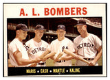 1964 Topps Baseball #331 Mickey Mantle Al Kaline Roger Maris EX+/EX-MT 503564