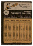 1973 Topps Baseball #050 Roberto Clemente Pirates VG 503569