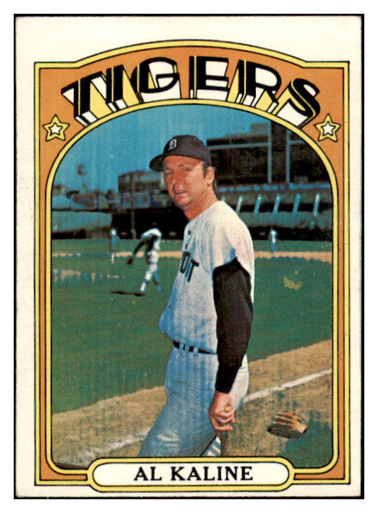 1972 Topps Baseball #600 Al Kaline Tigers EX 503580
