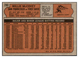 1972 Topps Baseball #280 Willie McCovey Giants EX-MT 503581