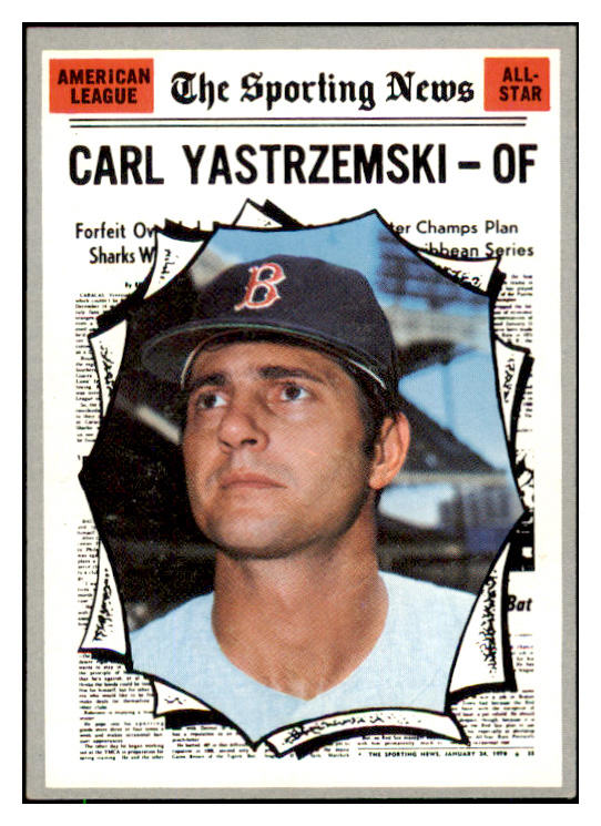 1970 Topps Baseball #461 Carl Yastrzemski A.S. Red Sox EX-MT 503589