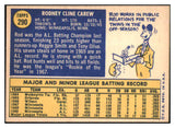 1970 Topps Baseball #290 Rod Carew Twins EX-MT 503593