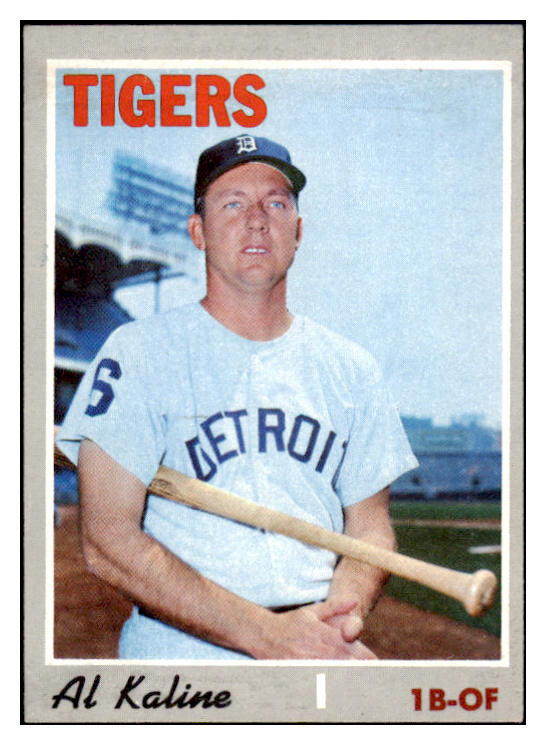 1970 Topps Baseball #640 Al Kaline Tigers EX-MT 503598
