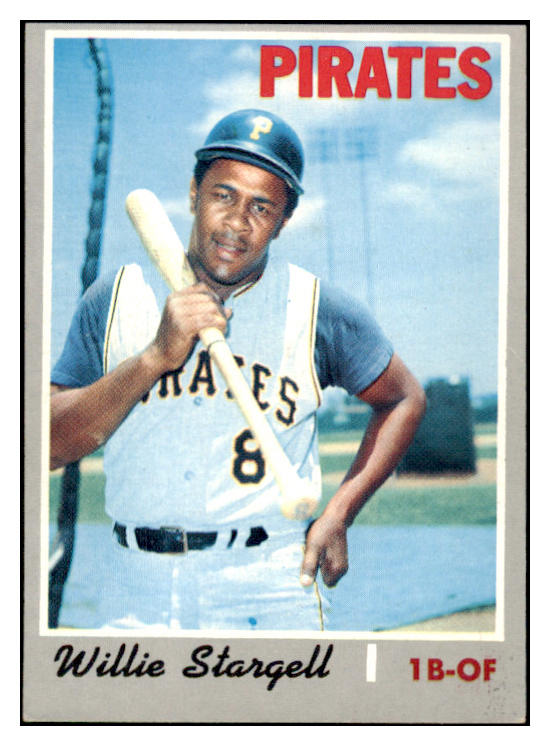 1970 Topps Baseball #470 Willie Stargell Pirates EX 503600