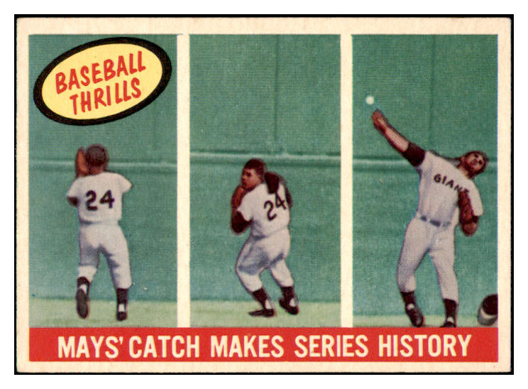 1959 Topps Baseball #464 Willie Mays IA Giants EX-MT 503612