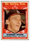 1959 Topps Baseball #571 Warren Spahn A.S. Braves EX-MT 503613