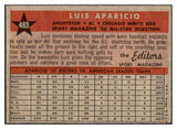 1958 Topps Baseball #483 Luis Aparicio A.S. White Sox EX-MT 503618