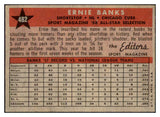 1958 Topps Baseball #482 Ernie Banks A.S. Cubs EX-MT 503620