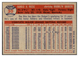 1957 Topps Baseball #030 Pee Wee Reese Dodgers EX-MT 503623