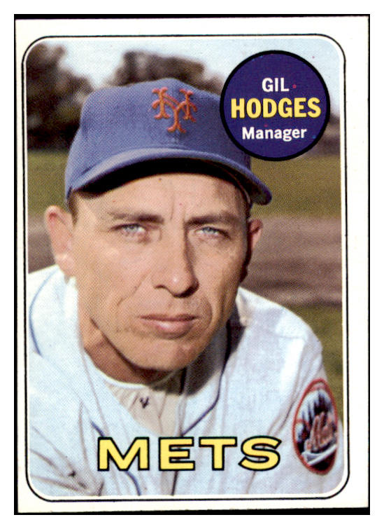 1969 Topps Baseball #564 Gil Hodges Mets EX-MT 503631