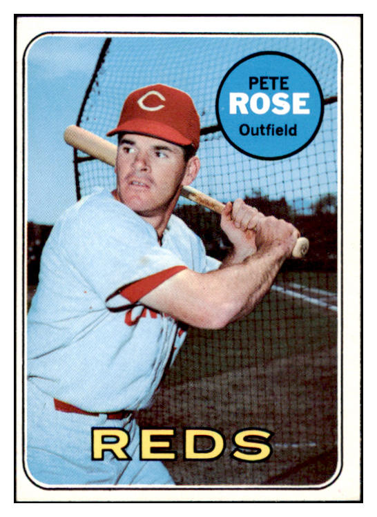 1969 Topps Baseball #120 Pete Rose Reds EX-MT 503634