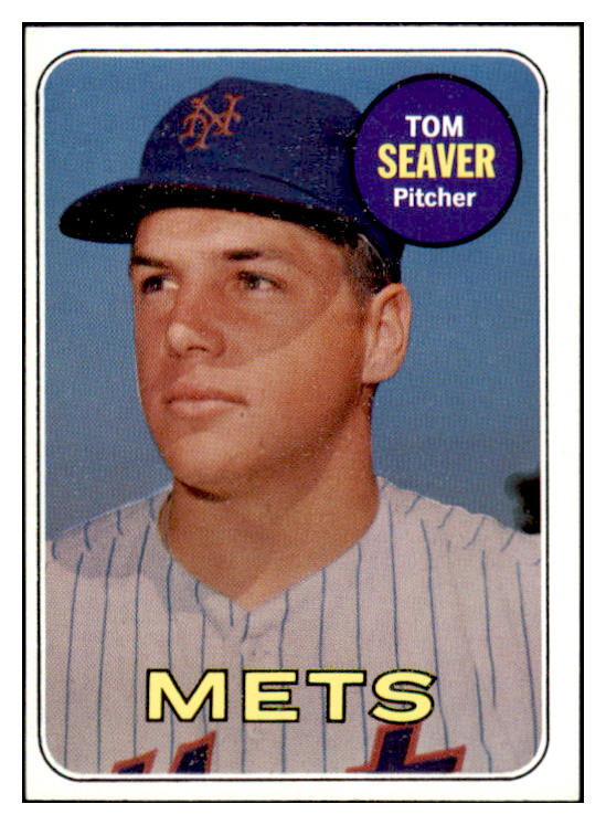 1969 Topps Baseball #480 Tom Seaver Mets EX-MT 503635