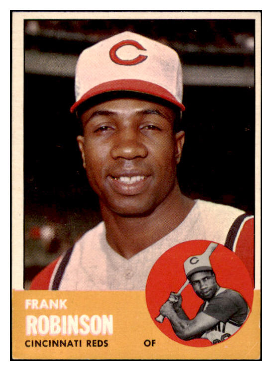 1963 Topps Baseball #400 Frank Robinson Reds EX-MT 503641