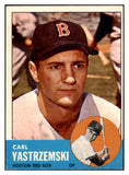 1963 Topps Baseball #115 Carl Yastrzemski Red Sox EX-MT 503642