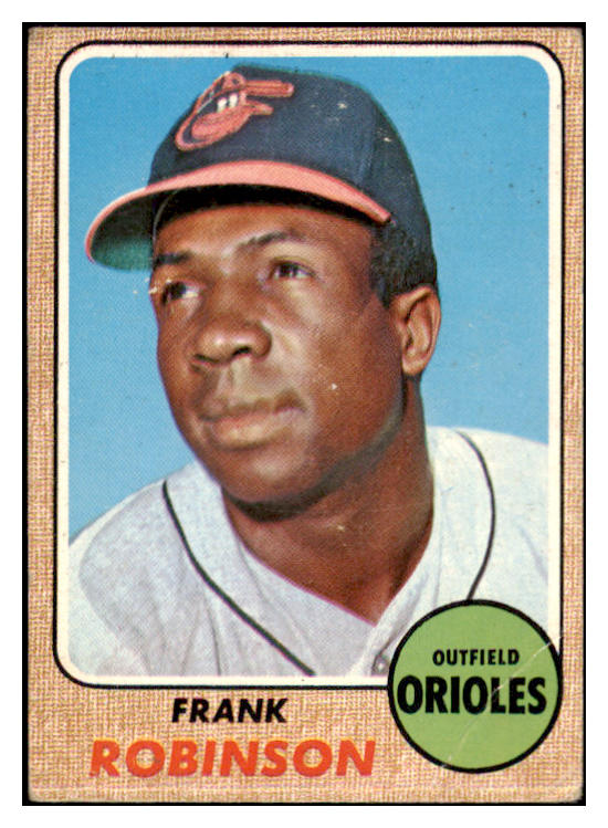 1968 Topps Baseball #500 Frank Robinson Orioles VG 503662