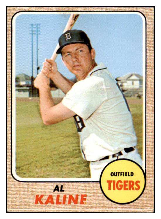 1968 Topps Baseball #240 Al Kaline Tigers EX 503666