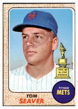 1968 Topps Baseball #045 Tom Seaver Mets VG-EX 503668