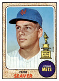 1968 Topps Baseball #045 Tom Seaver Mets VG 503674