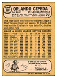 1968 Topps Baseball #200 Orlando Cepeda Cardinals VG 503694