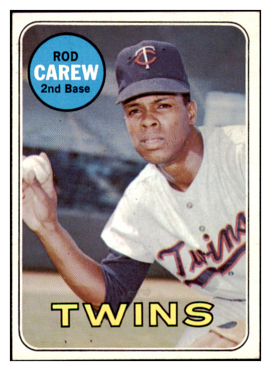 1969 Topps Baseball #510 Rod Carew Twins EX 503701