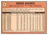 1969 Topps Baseball #020 Ernie Banks Cubs VG 503704