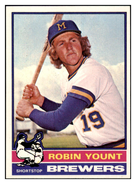 1976 Topps Baseball #316 Robin Yount Brewers NR-MT 503716